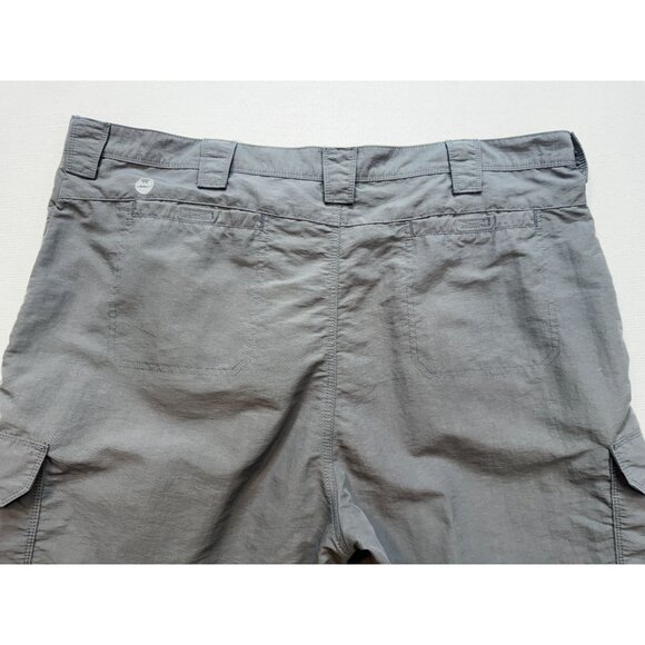 Wrangler Mens Cargo Shorts Size 44 Gray Lightweight Outdoor Casual Nylon - Picture 9 of 10